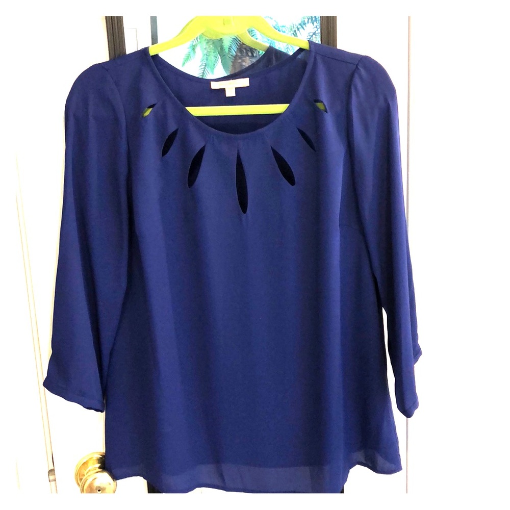 Skies are Blue blouse